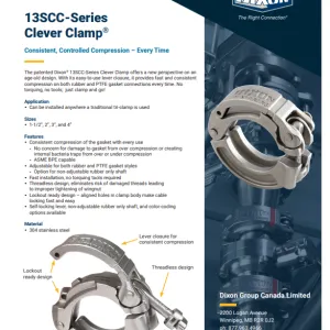 13SCC-Series Clever Clamp® Product Information