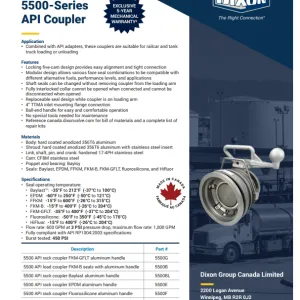 5500-Series API Coupler