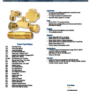 Brass Pipe Fittings