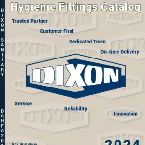 2024 Dixon Sanitary Hygienic Fittings Catalog