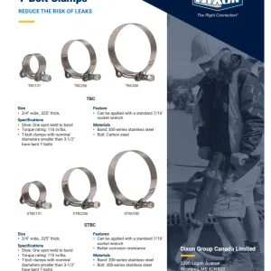 T-Bolt Clamps