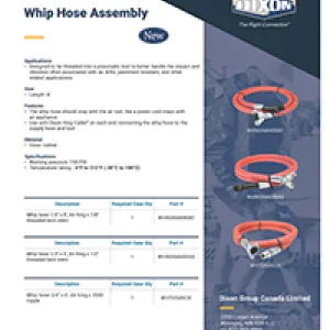 Whip Hose Assemblies