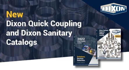 Dixon Quick Coupling and Dixon Sanitary catalogs