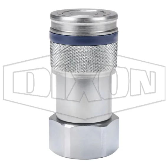 HTZ-Series Correct Connect® Flush Face Female Threaded Coupler