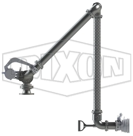 A-Frame Loading Arm with Drop Hose