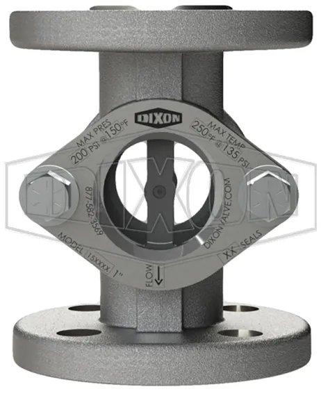  Flanged Sight Flow Indicator- No Indicator