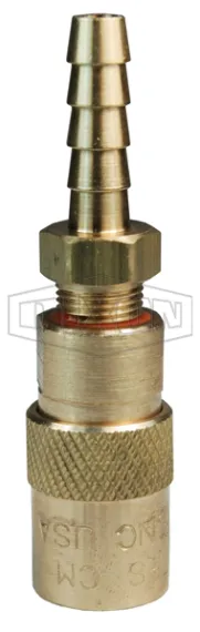 CM-Series Industrial Mold Unvalved Coupler Hose Barb