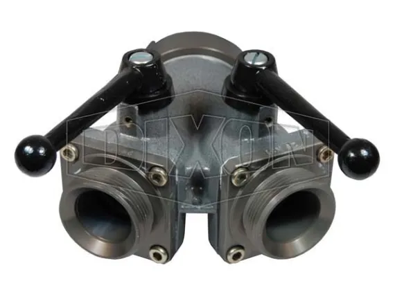 NEWYEAR⑭　2WAY Aluminum 2-Way Ball Valve Female Swivel Inlet | Dixon