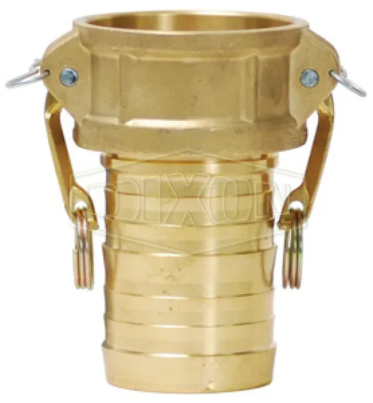Global Crimp Style Cam & Groove Type C Coupler x Hose Shank