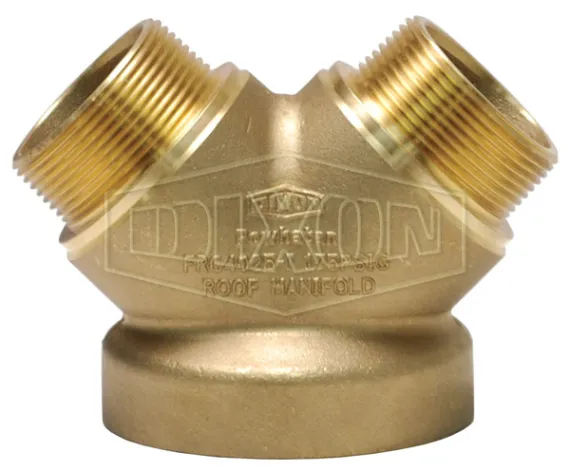 Two-Way Male Outlet Roof Connection Back Outlet