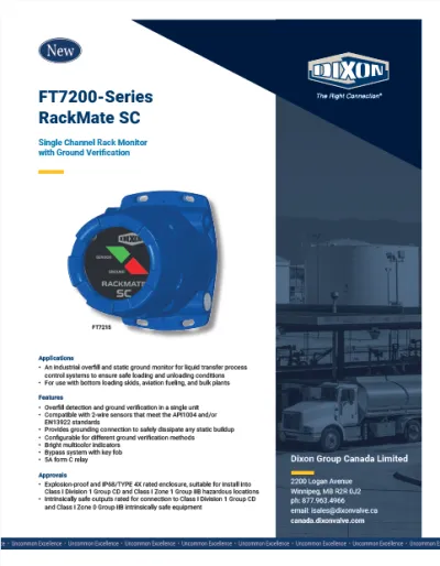 FT7200-Series RackMate SC