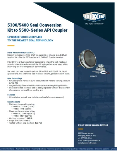API 5500 Seal Conversion