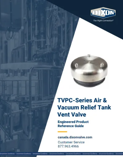 TVPC-Series Air & Vacuum Relief Tank Vent Valve