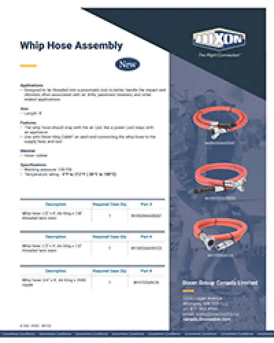 Whip Hose Assemblies