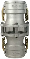 in-line coupler x coupler sight glass