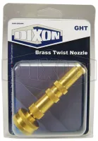 Garden Hose Display Brass Twist Nozzle