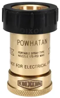 brass bumper fog nozzle