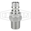 V-Series Unvalved Male Plug