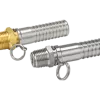 Straight Swivel x Hose Shank Connector for Spray Gun