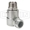 Super Swivels® Male NPTF x Male Face Seal 90° Elbow