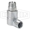 Super Swivels® Male NPTF x Male NPTF 90° Elbow Inline Swivel