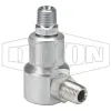 Super Swivels® Male NPTF x Male NPTF 90° Elbow Inline Swivel