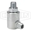 Super Swivels® Male NPTF x Male NPTF 90° Elbow Inline Swivel
