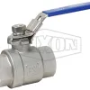 SSLBV100 - Stainless Steel Ball Valve Full Port, Locking Handle