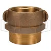 Female x Male Suction Adapter with Poly Screen