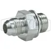 Male JIC 37° Flare x Male Metric Parallel Thread