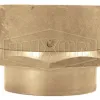 Open Snoot Brass Female Swivel Adapter - Pin Lug