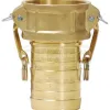 Global Crimp Style Cam & Groove Type C Coupler x Hose Shank