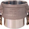 coupler for welding butt to pipe and socket to tube