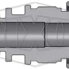 N series plug hose barb