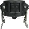 Glass-Filled Polypropylene Cam & Groove Type H Dust Cap