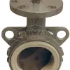 Tank truck fittings butterfly valves two piece aluminum body with stainless steel disc and white Nitrile Rubber n seals 
